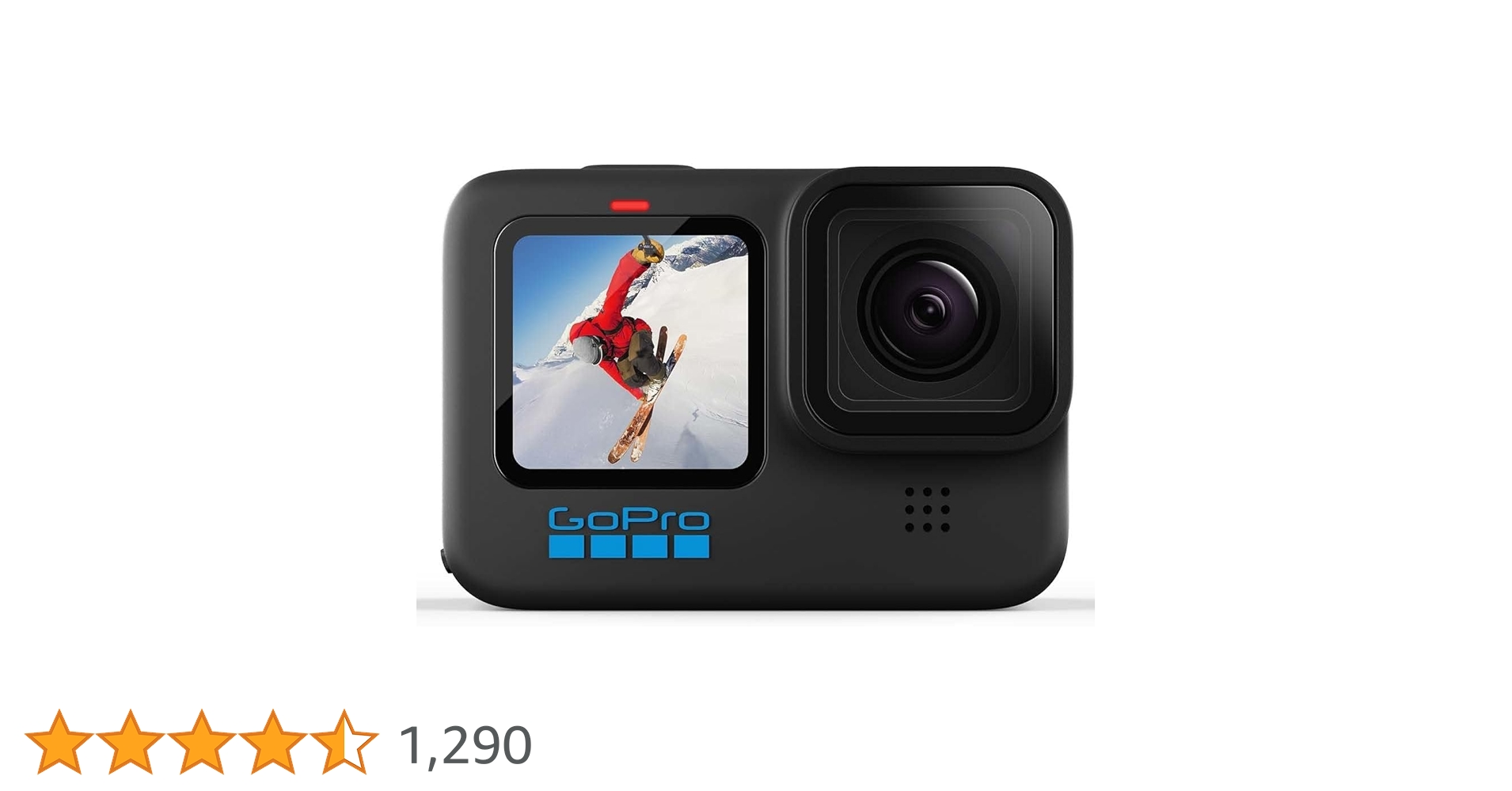 Amazon | GoPro HERO10 Black Action Video Camera + Dual